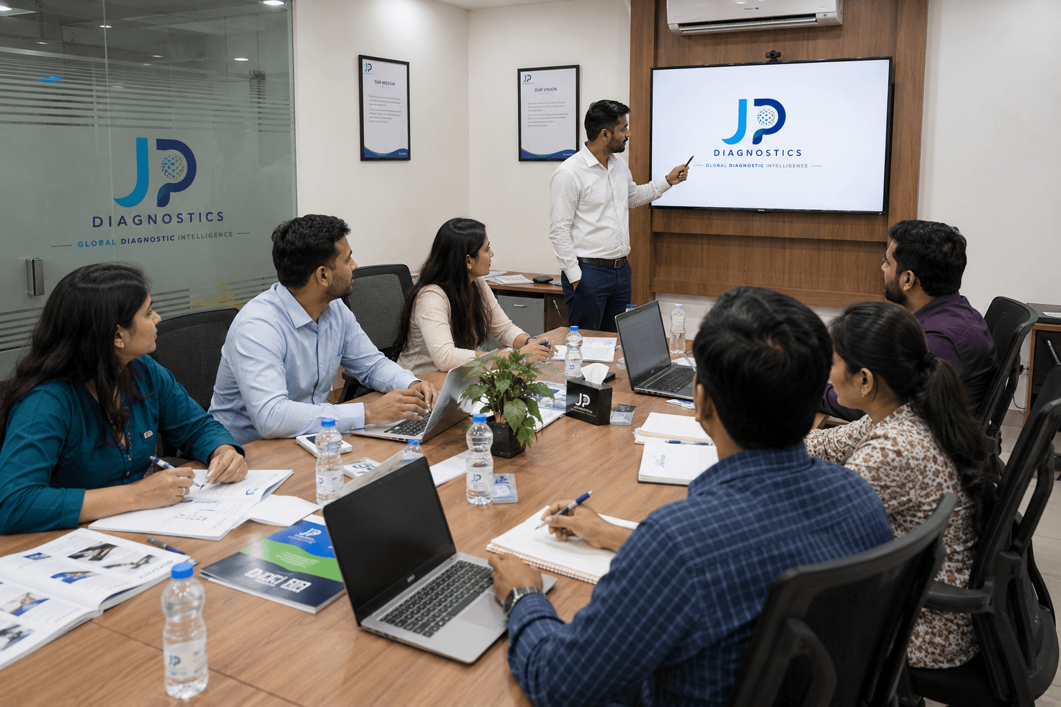 JP Diagnostics OEM partnership meeting