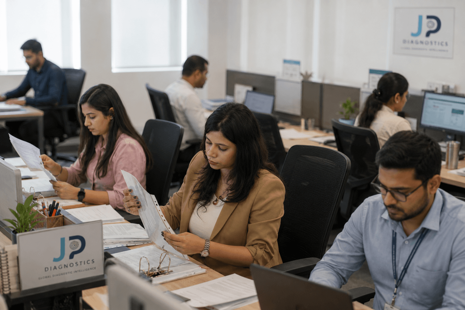 JP Diagnostics team at work
