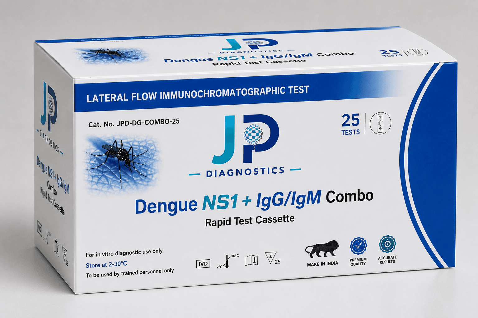 Dengue NS1 + IgG/IgM Combo